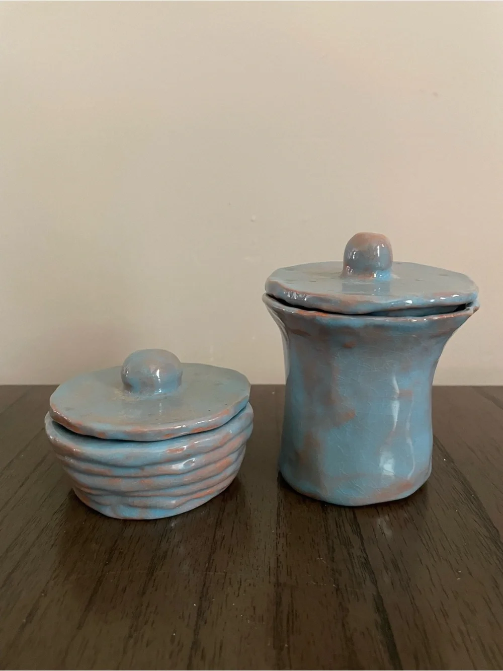 Handmade glazed ceramic